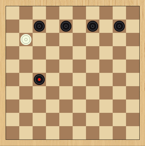 国际跳棋基础入门教程(四) 有吃必吃规则 - 吉林省国际跳棋协会